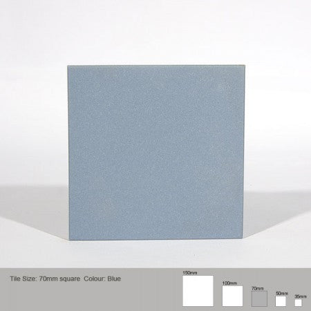 Square Tile - Blue