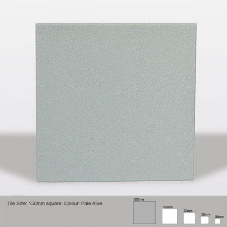 Square Tile - Pale Blue