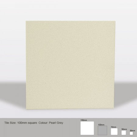 Square Tile - Pearl Grey