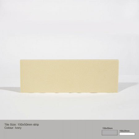 Rectangle Tile - Ivory