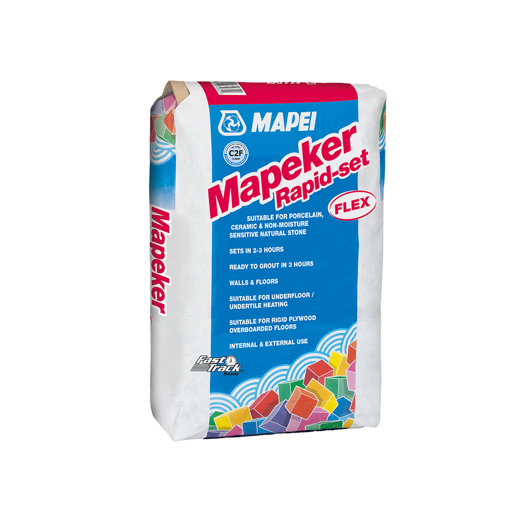 Mapei Mapeker Wall & Floor Tile Adhesive - Rapid Set - Grey
