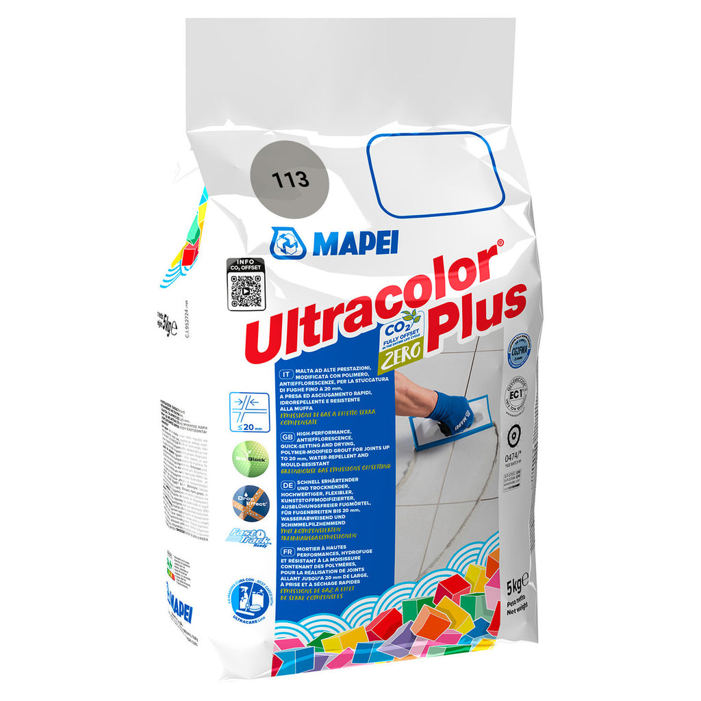 Mapei Ultracolour Plus Grout - Cement Grey