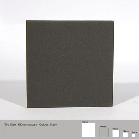 Square Tile - Black