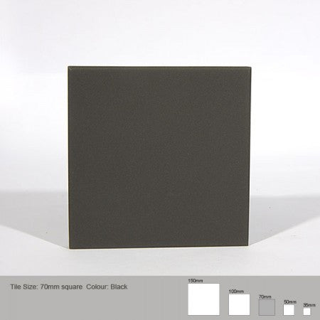 Square Tile - Black