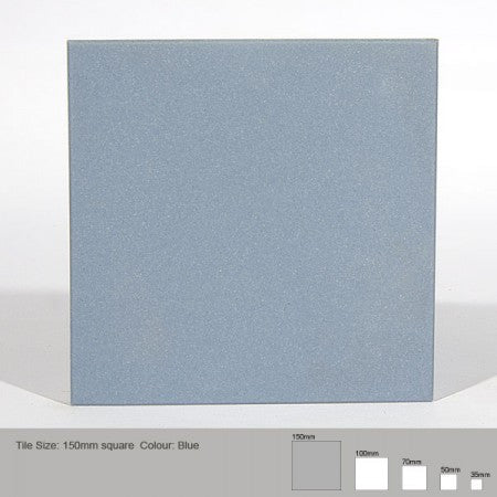Square Tile - Blue - Original Features
