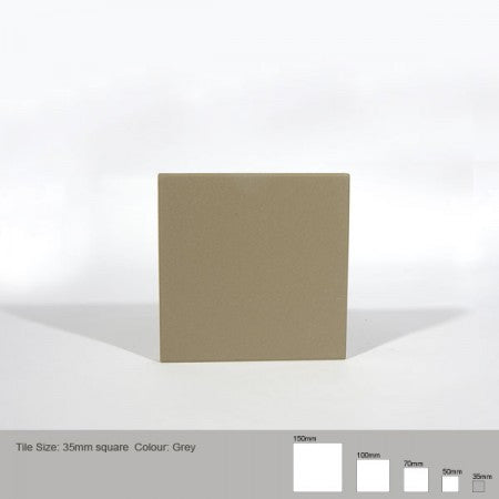 Square Tile - Grey