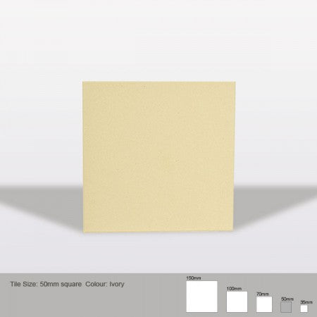 Square Tile - Ivory - Original Features