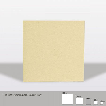 Square Tile - Ivory - Original Features