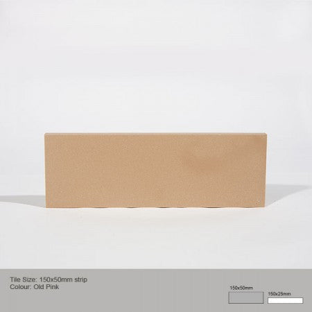 Rectangle Tile - Old Pink