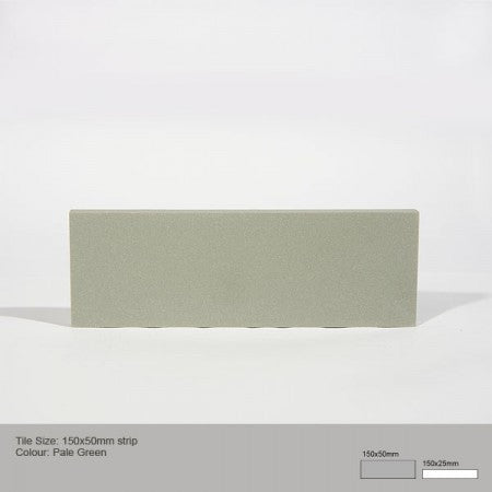 Rectangle Tile - Pale Green