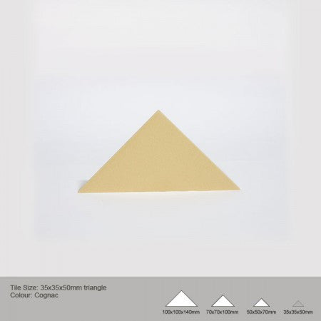 Triangle Tile - Cognac
