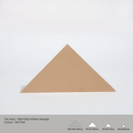 Triangle Tile - Old Pink