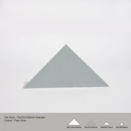 Triangle Tile - Pale Blue