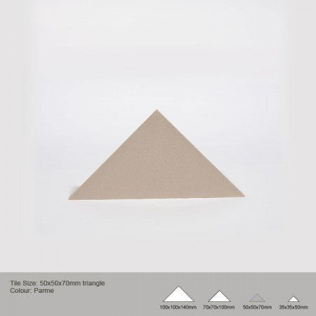 Triangle Tile - Parme