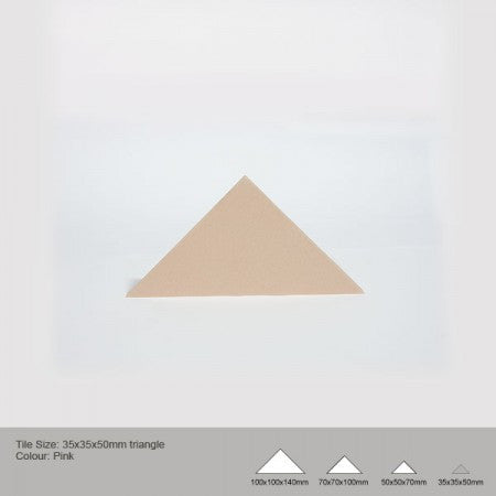 Triangle Tile - Pink