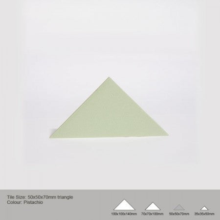 Triangle Tile - Pistachio