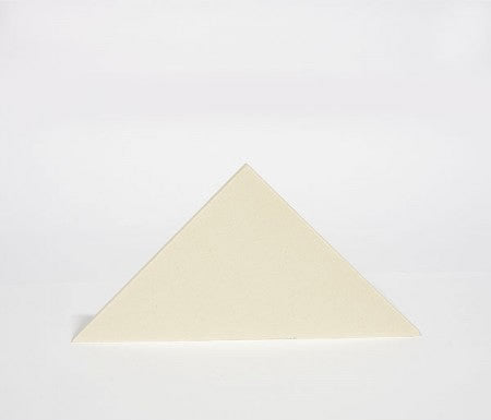 Triangle Tile - White