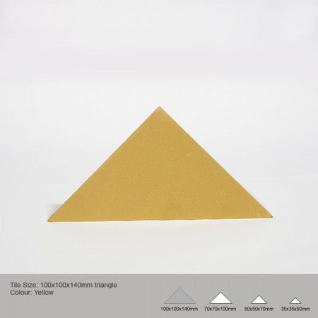 Triangle Tile - Yellow