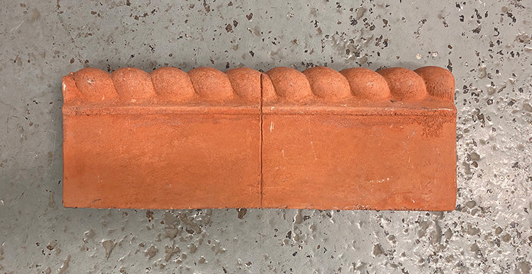 Victorian Rope Edging - Red (Terracotta) or Black - Original Features