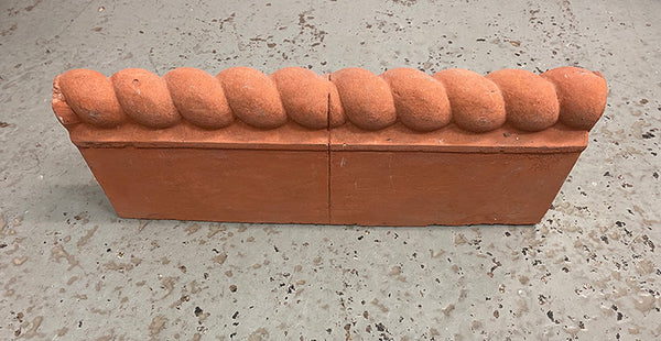 Victorian Rope Edging - Red (Terracotta) or Black - Original Features