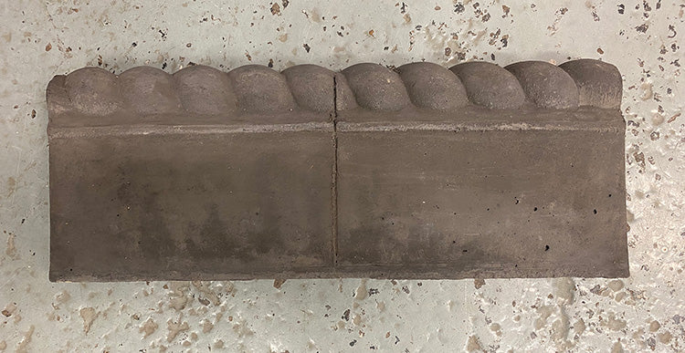 Victorian Rope Edging - Red (Terracotta) or Black - Original Features