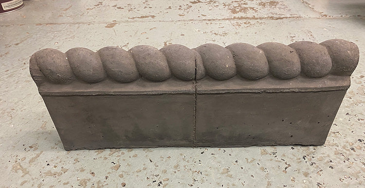 Victorian Rope Path Edging Victorian Rope Edging - Red (Terracotta) or Black - Original Features